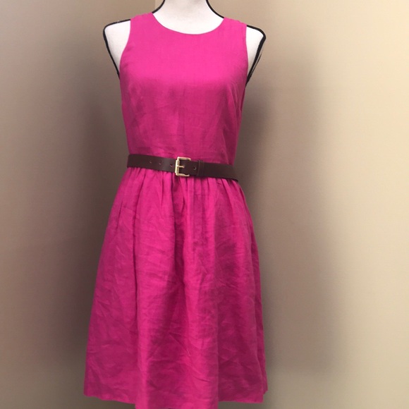 MICHAEL Michael Kors Dresses & Skirts - Michael Kors Linen Sleeveless Dress with belt